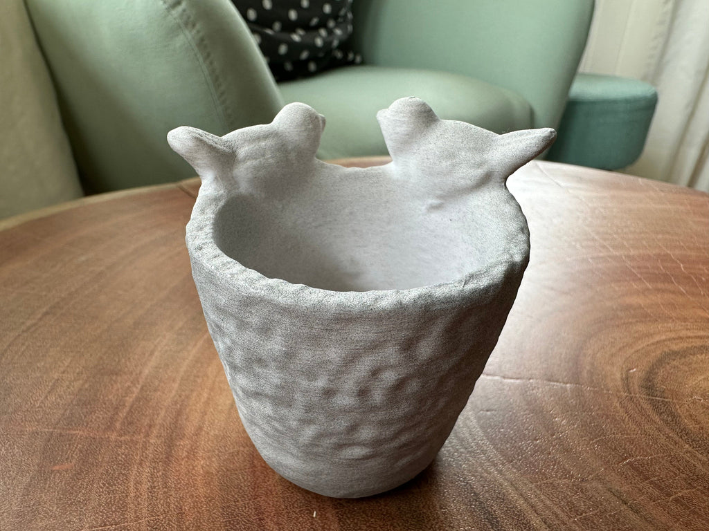 Elegant Birdvase With Cute Birds Eco-friendly Decoration