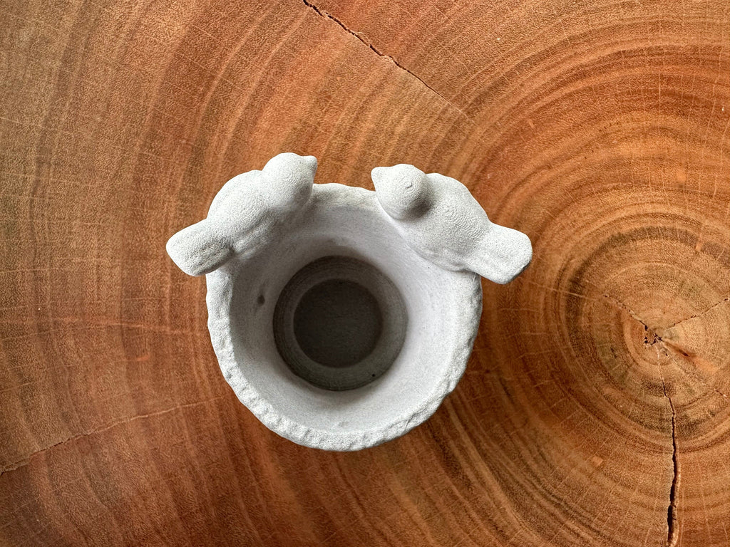 Elegant Birdvase With Cute Birds Eco-friendly Decoration