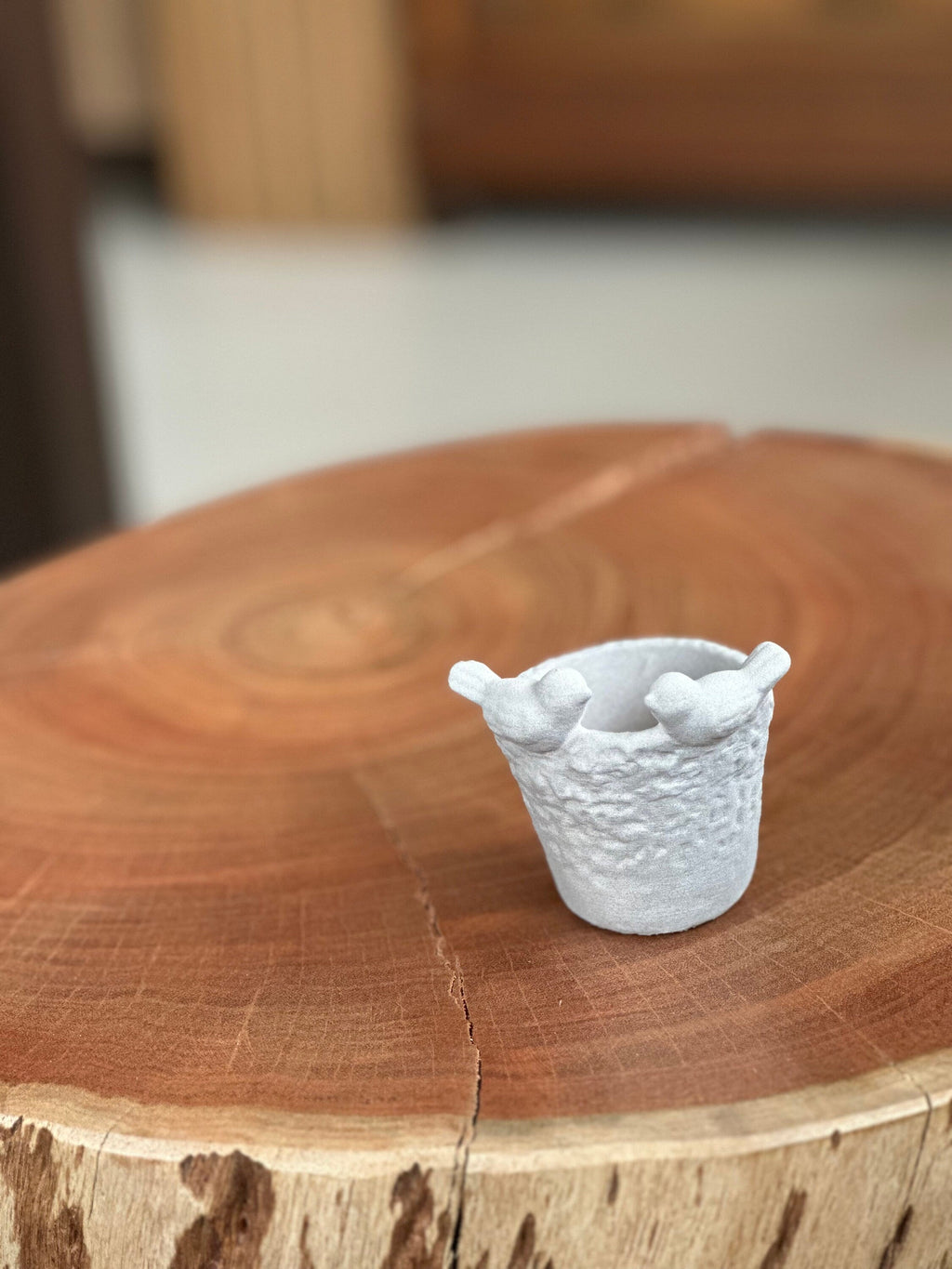 Elegant Birdvase With Cute Birds Eco-friendly Decoration