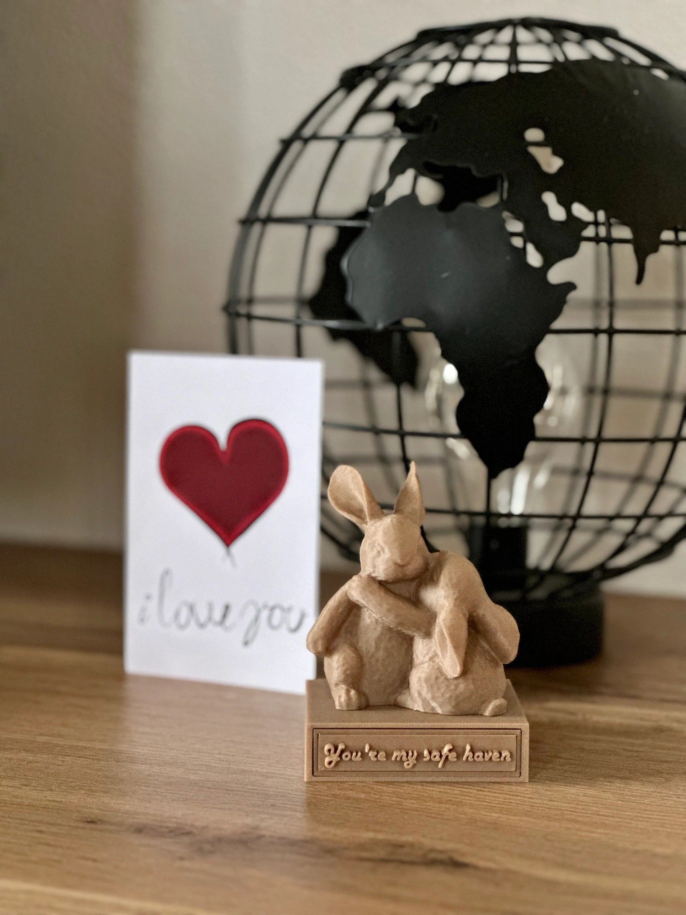 Romantic Rabbit With Secret Compartment for Special Memories