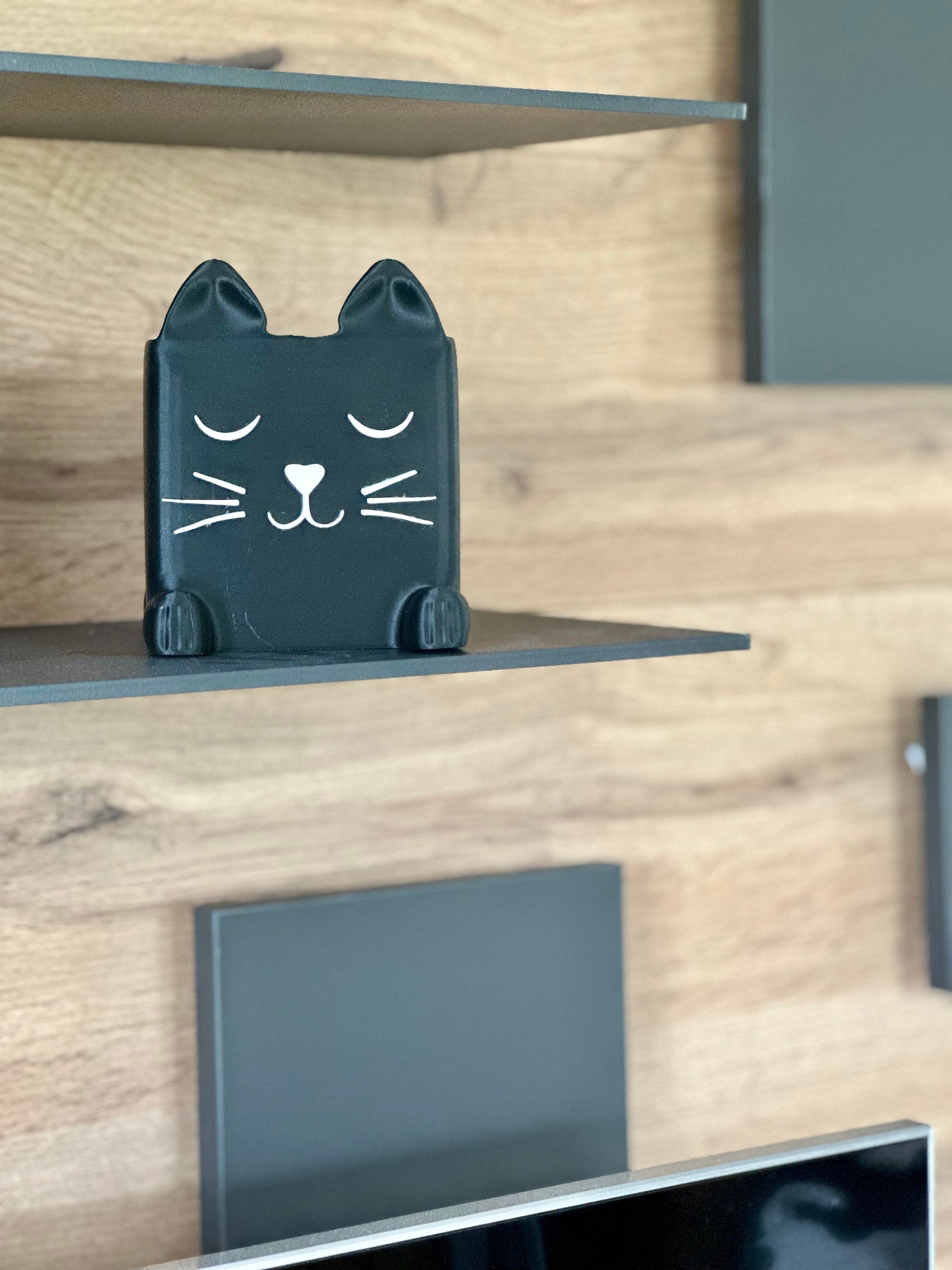 Super Cute Cat Pot for Small Plants Pens and More 3D